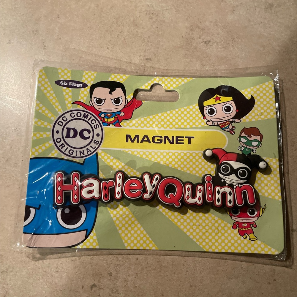 Harley Quinn Magnet Vintage - Picture 2 of 5